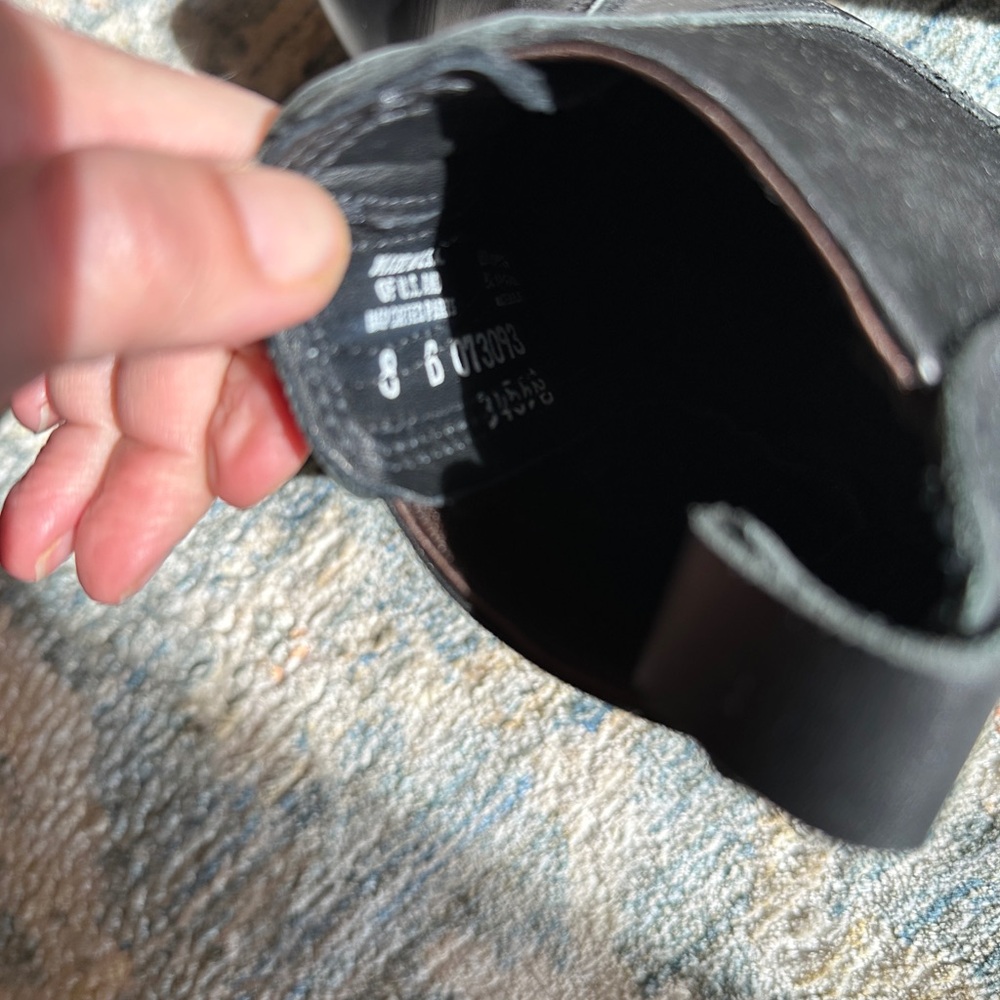 Red Wing Shoes Black Leather Chelsea Boots 8 - Picture 5 of 6